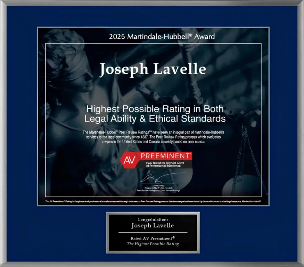 AV Preeminent recognition